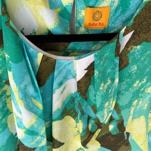 Ruby Red New dressy summer sleeveless blouse size 14